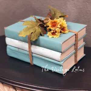 Boho Book Bundle Decor