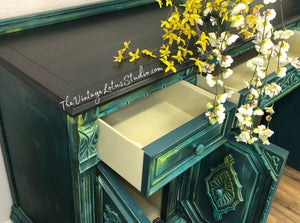 Stunning Whimsical Buffet Credenza Media