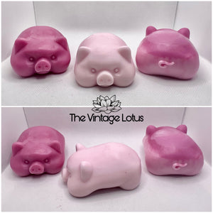Adorable Piggy Soaps