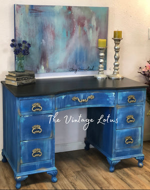 Boho Farmhouse Desk / Vanity