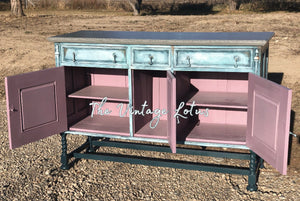 “The Eclectic Arctic” Buffet Sideboard