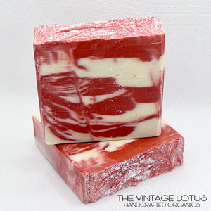 Candy Cane Luxury Soap