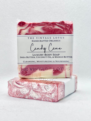 Candy Cane Luxury Soap
