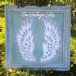 “Wings Of An Angel” Framed Textured Original Paint