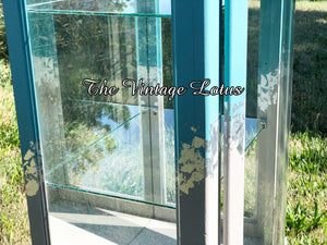 Custom Lighted Curio Display Cabinet