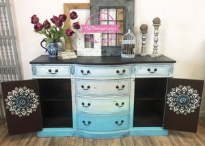 Custom Buffet Entryway Sideboard Credenza