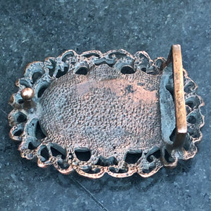 Vintage Swarovski Belt Buckle