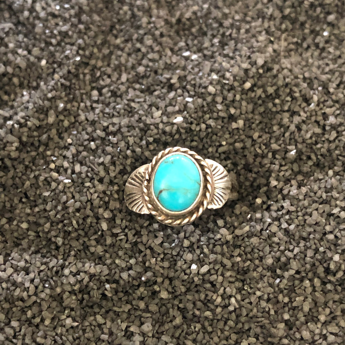 Vintage Native Turquoise Ring
