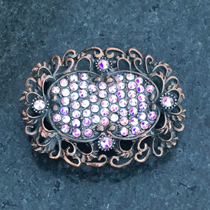 Vintage Swarovski Belt Buckle